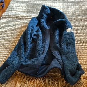 North face navy jacket